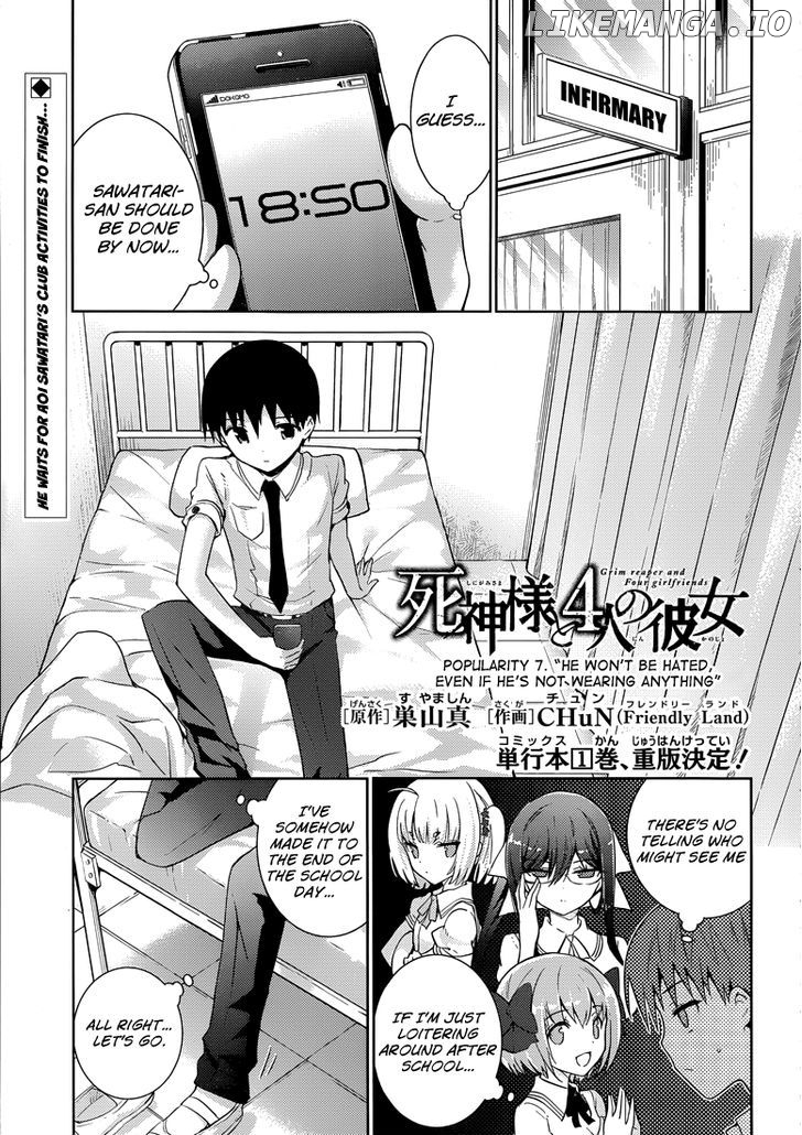 Shinigami-Sama To 4-Nin No Kanojo chapter 7 - page 2
