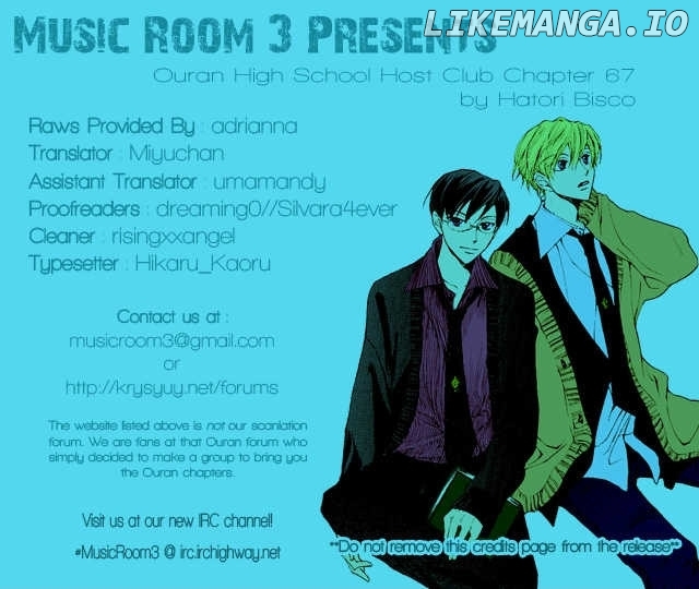 Ouran High School Host Club chapter 67 - page 2