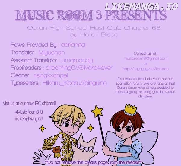 Ouran High School Host Club chapter 68 - page 1