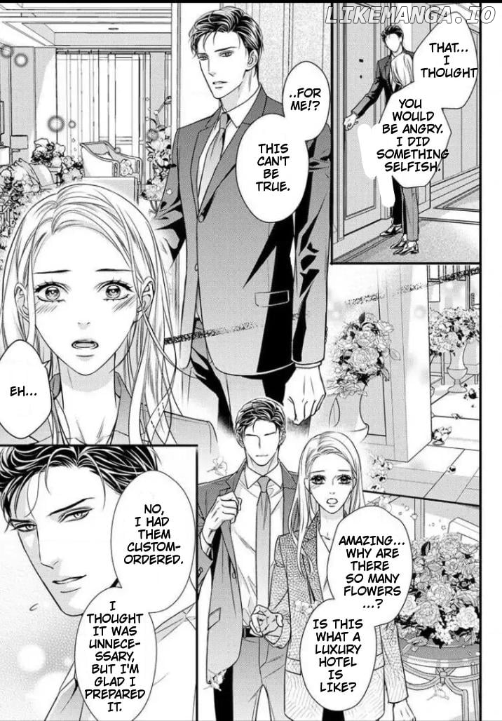 Saikou no Ichiya Kara Hajimeru Koi - Celebrity Shachou wa Konya mo Watashi wo Amaku Nurasu Chapter 8 - page 7