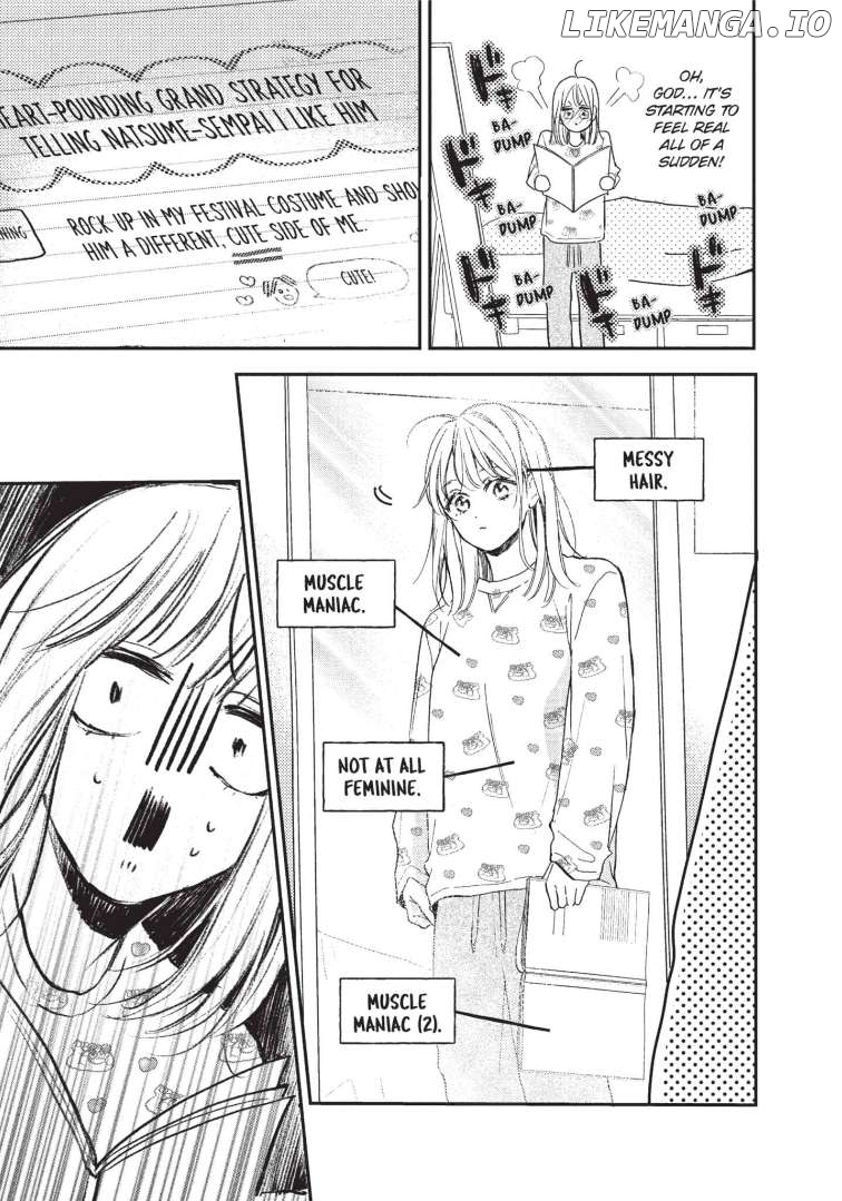 Natsume-senpai ni Semarareru Hibi. chapter 22 - page 11