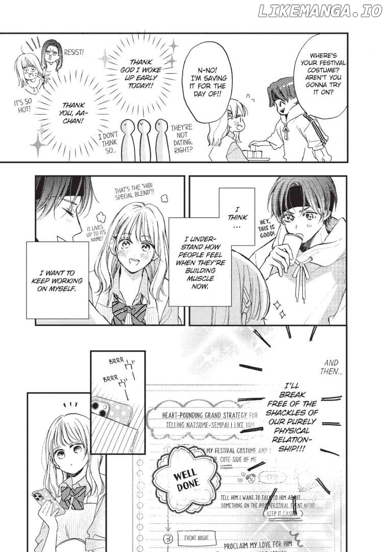 Natsume-senpai ni Semarareru Hibi. chapter 22 - page 17