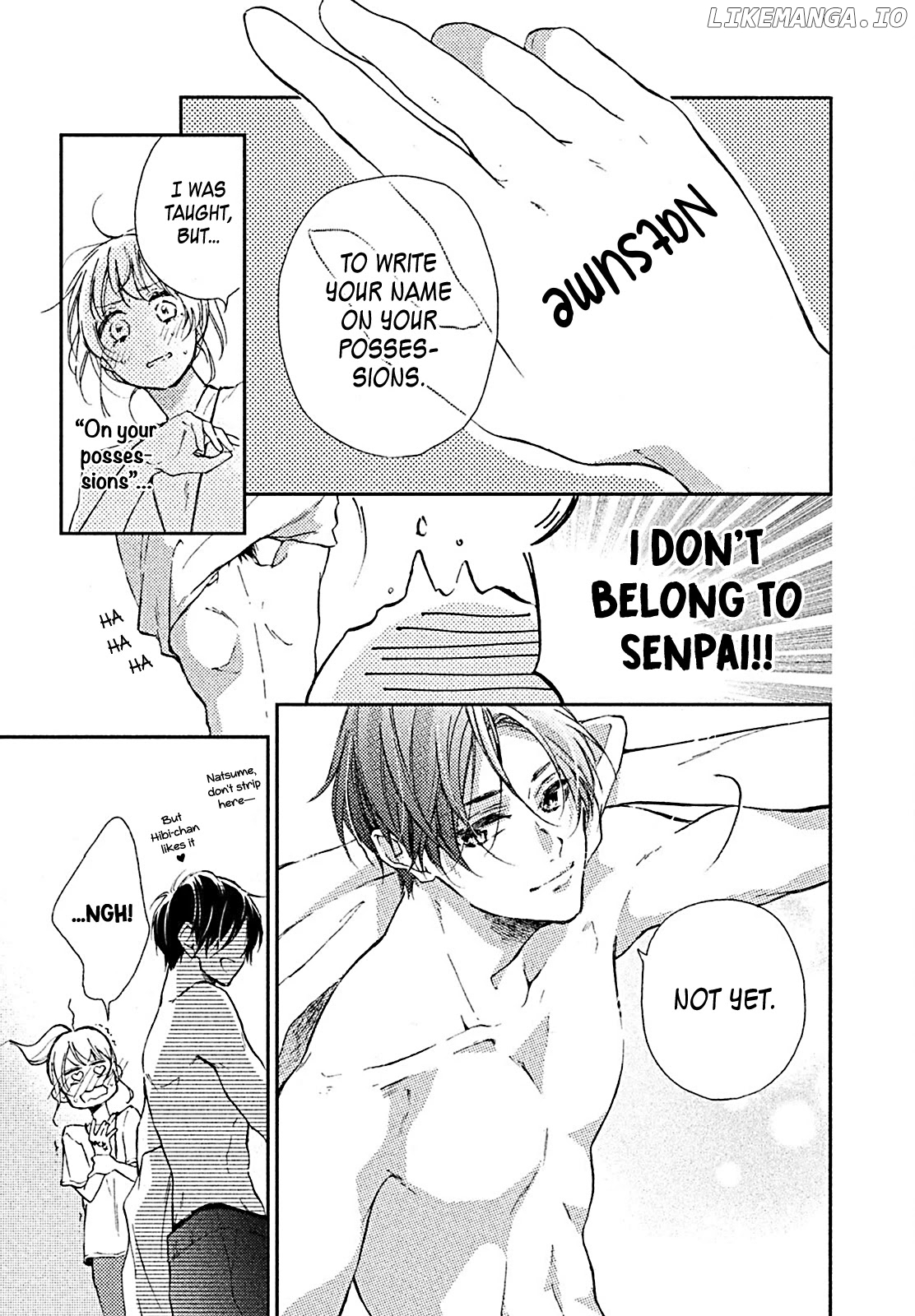 Natsume-senpai ni Semarareru Hibi. chapter 4 - page 12