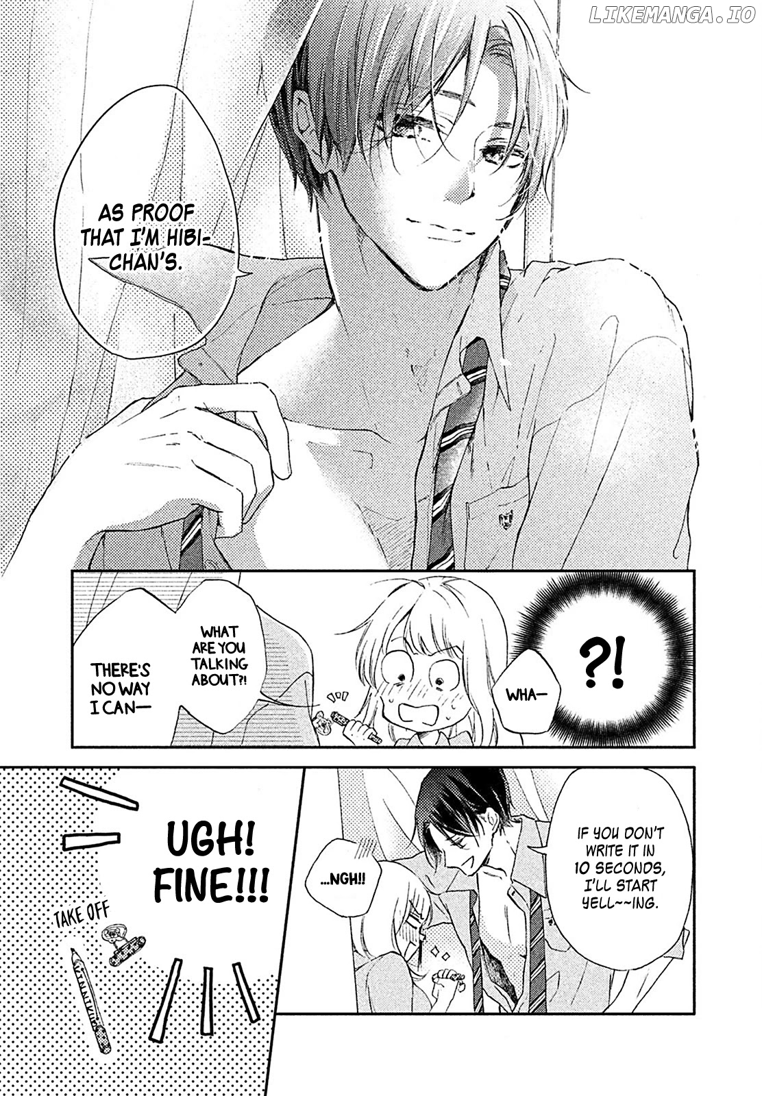 Natsume-senpai ni Semarareru Hibi. chapter 4 - page 34