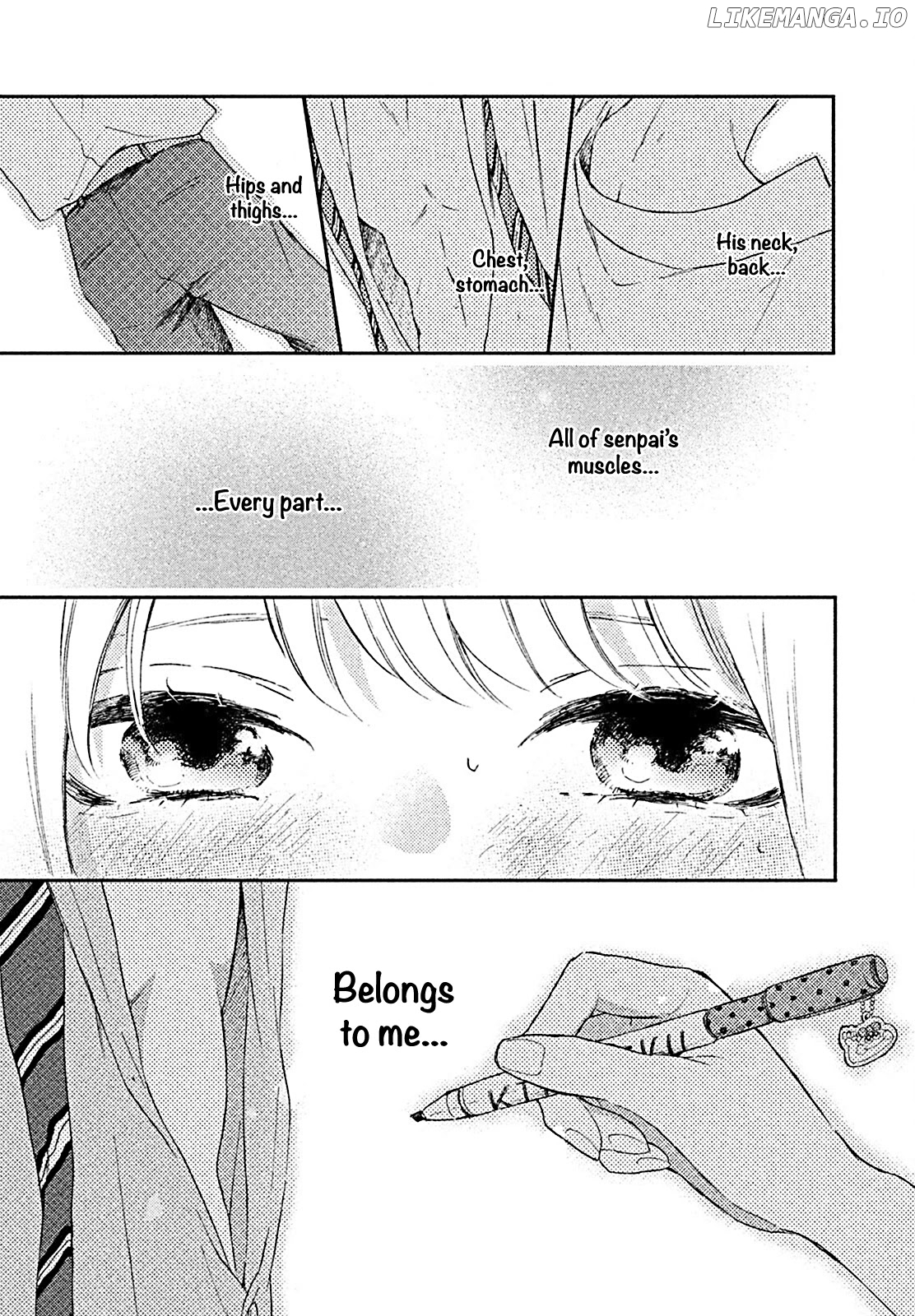 Natsume-senpai ni Semarareru Hibi. chapter 4 - page 36