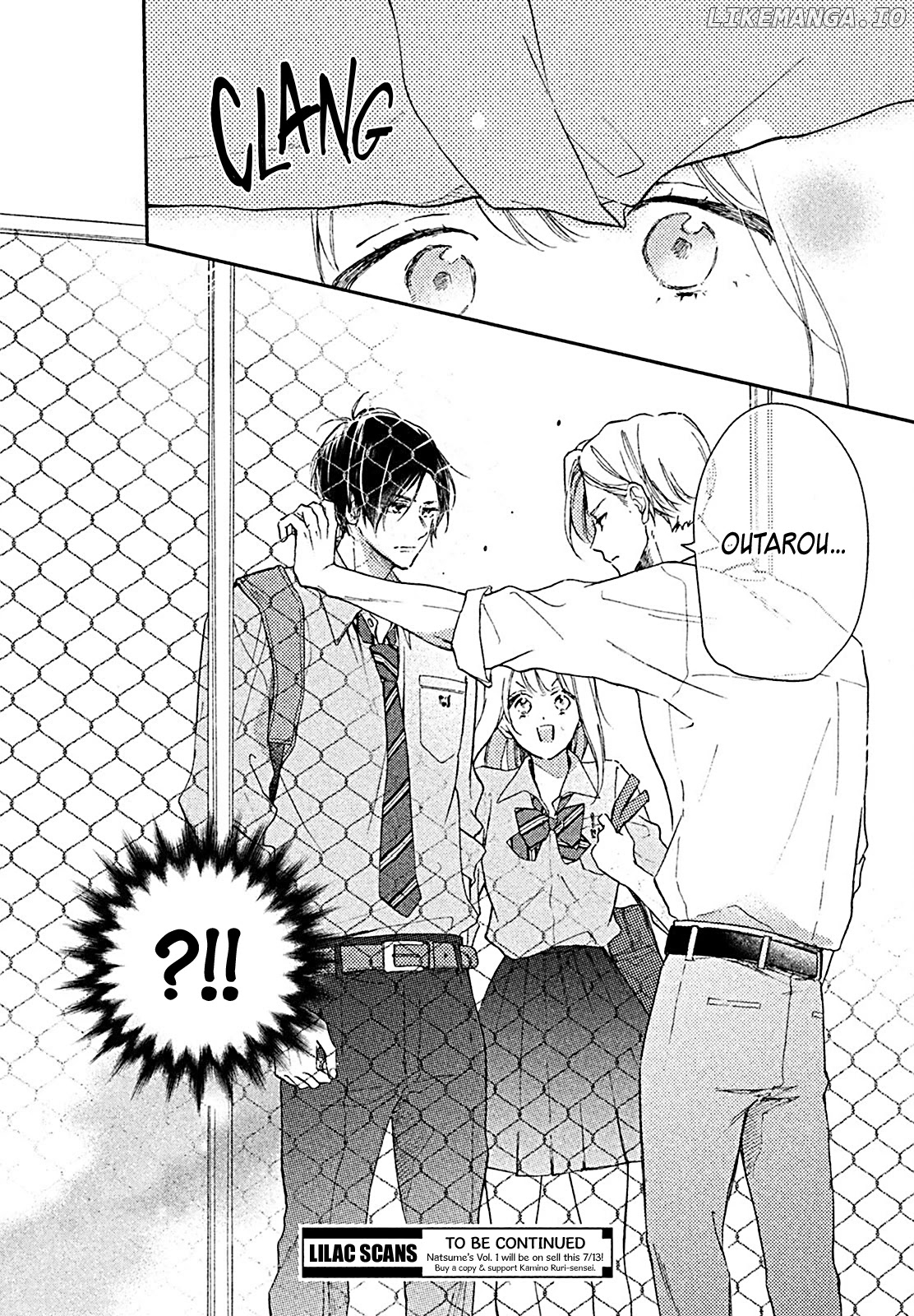 Natsume-senpai ni Semarareru Hibi. chapter 4 - page 47