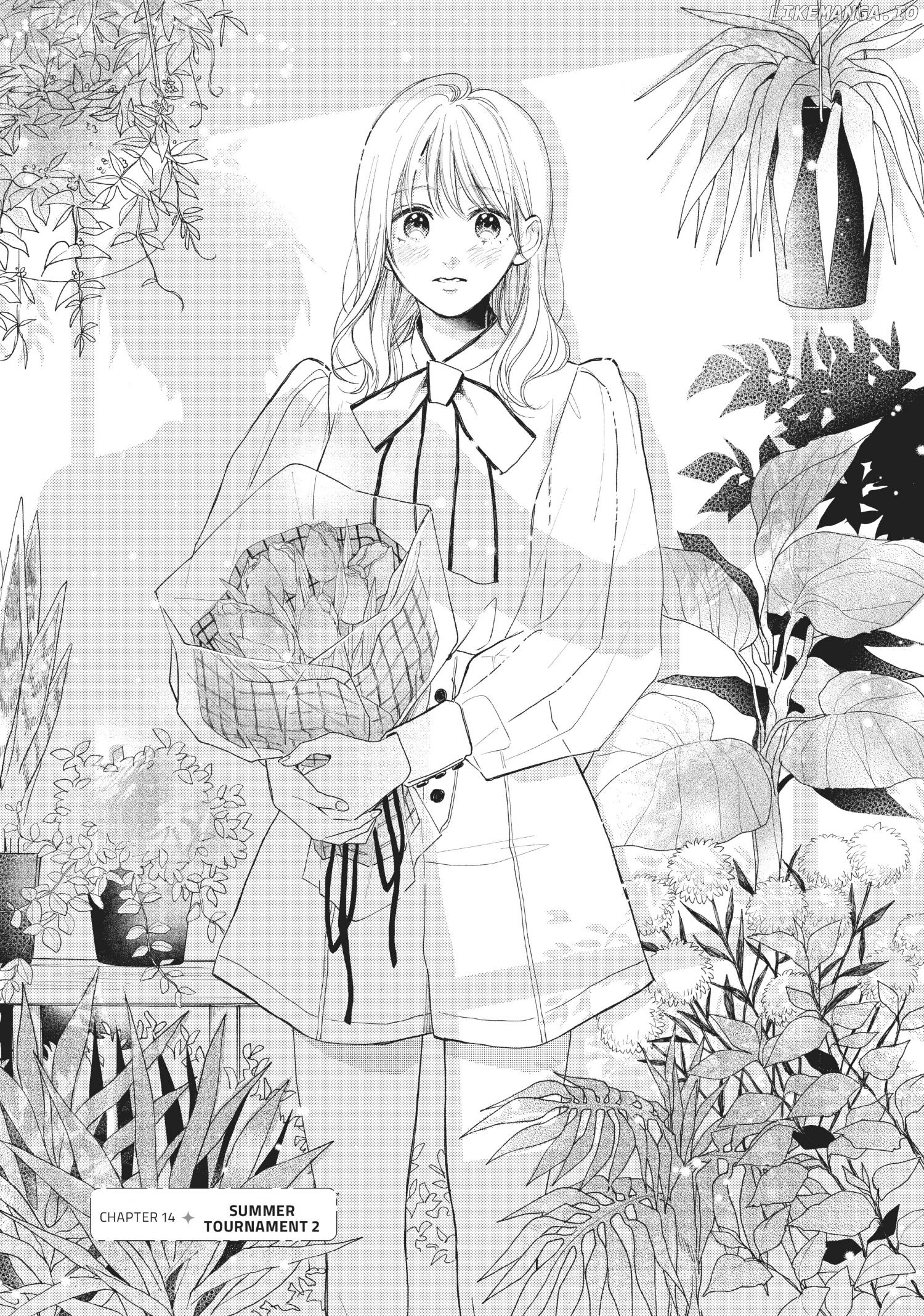 Natsume-senpai ni Semarareru Hibi. chapter 14 - page 1