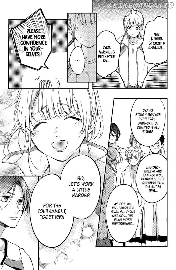 Natsume-senpai ni Semarareru Hibi. chapter 5 - page 35