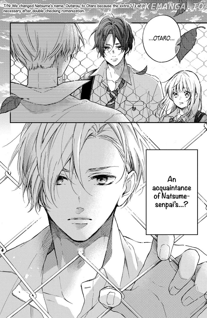 Natsume-senpai ni Semarareru Hibi. chapter 5 - page 4