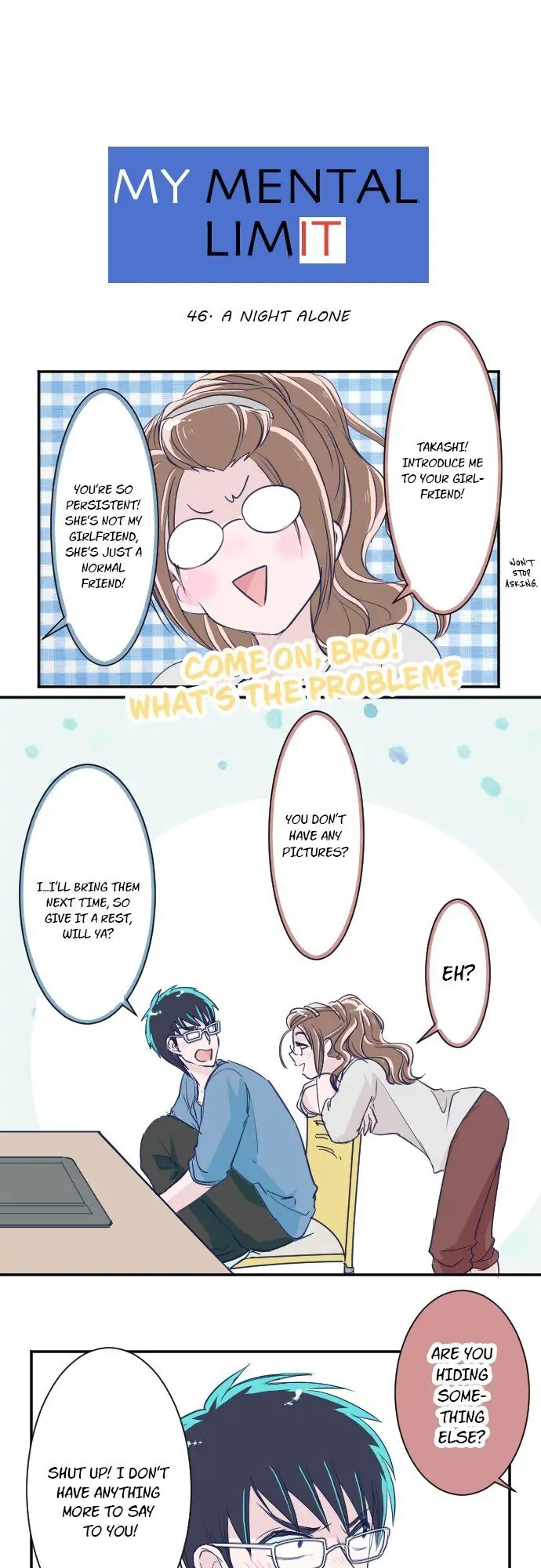 My Mental Limit Chapter 46 - page 1