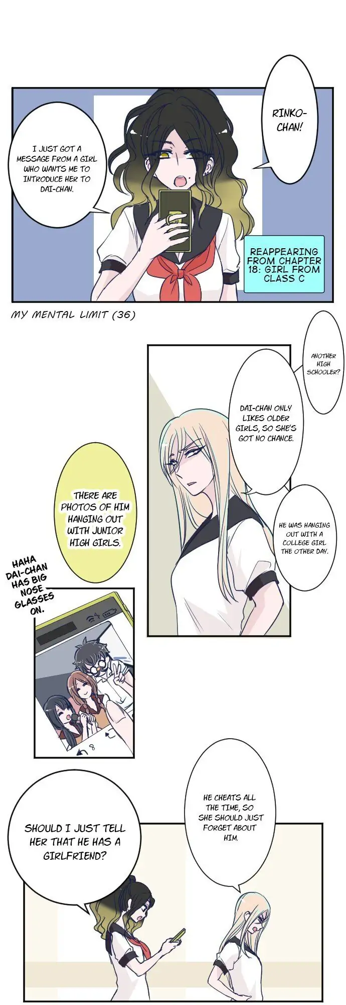 My Mental Limit Chapter 36 - page 1