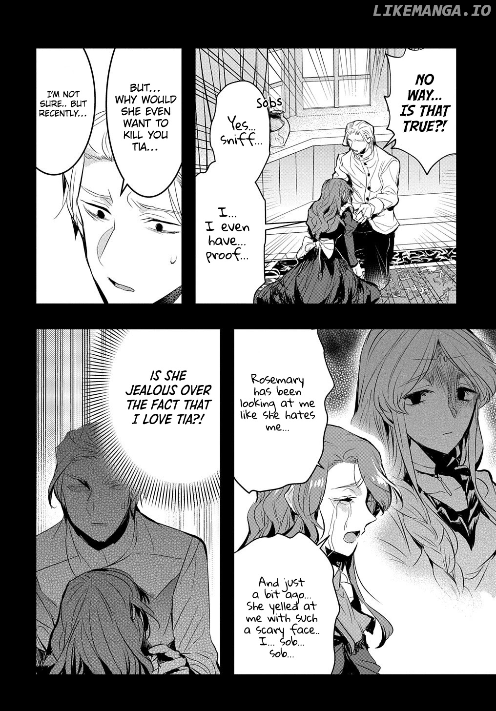 The Reincarnated Villainess Doesn’t Want Revenge chapter 14.2 - page 3