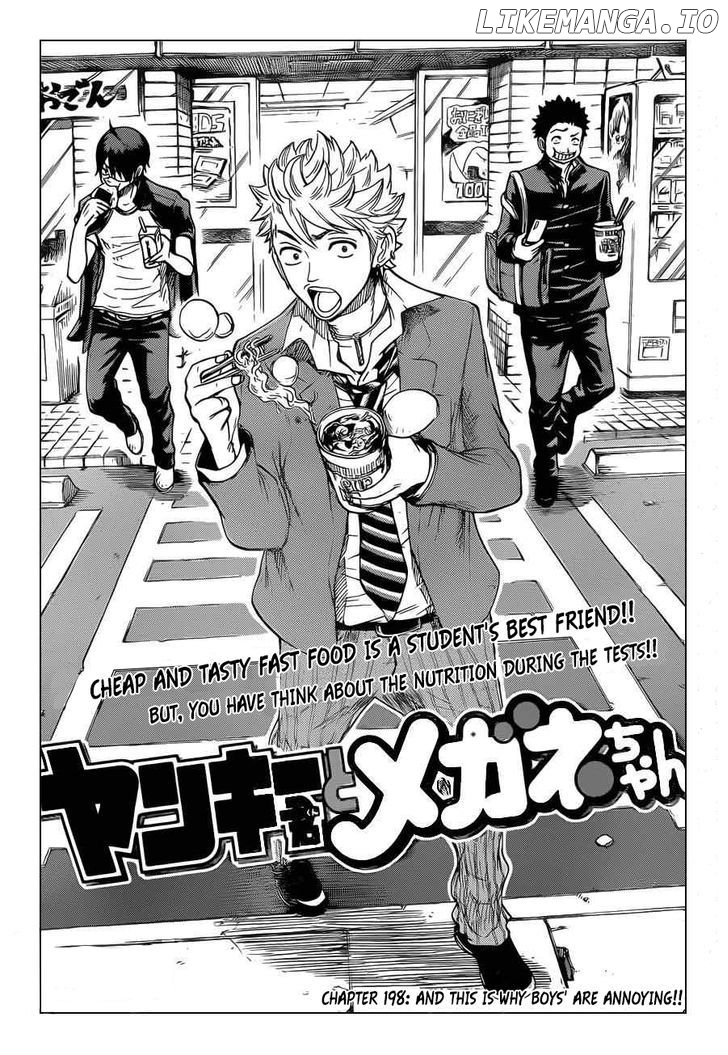 Yanki-Kun To Megane-Chan chapter 198 - page 3