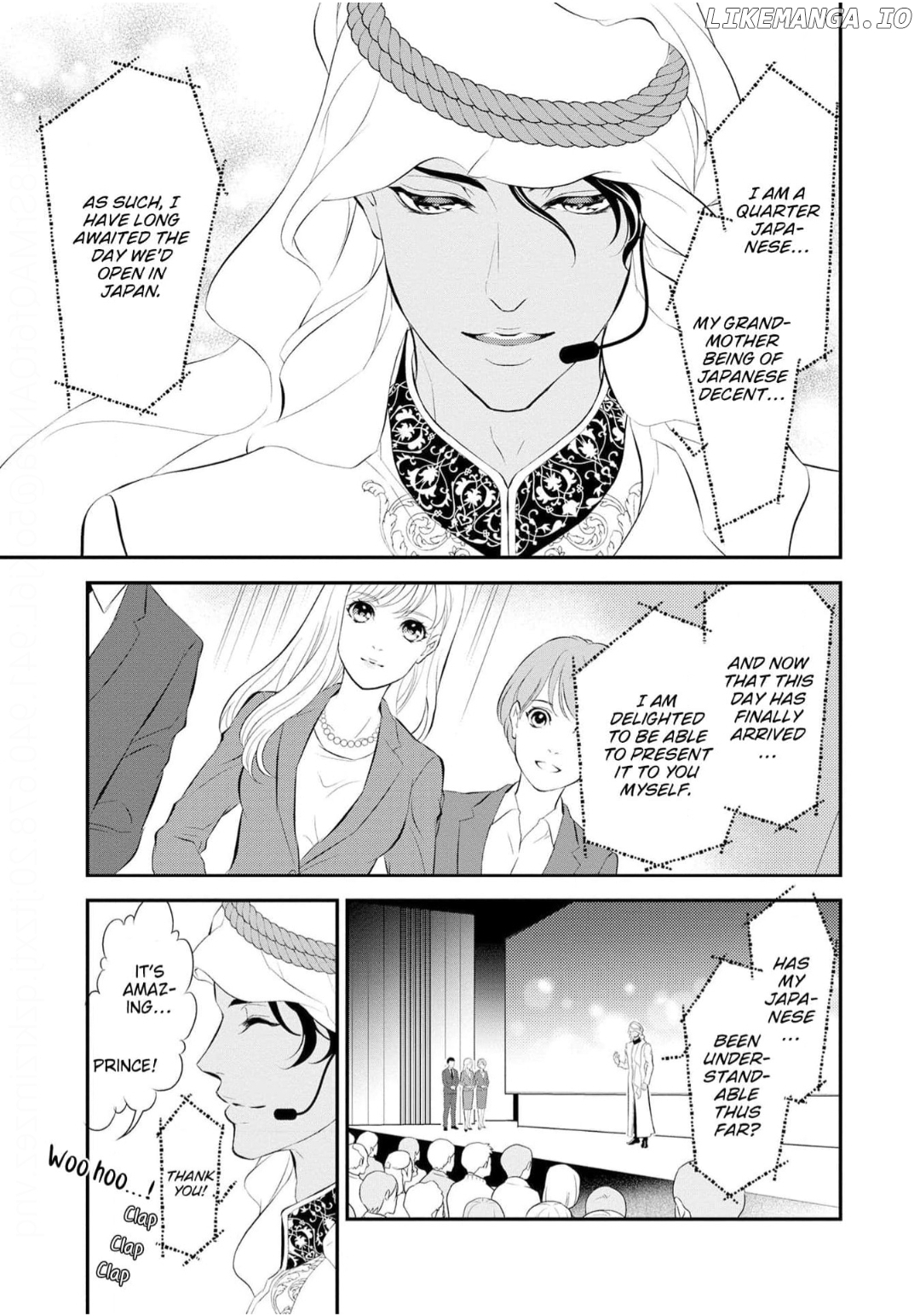 Gouman Sheikh no Propose - Shoujo wo Sasageta Kare wa Oujisama deshita Chapter 1 - page 18
