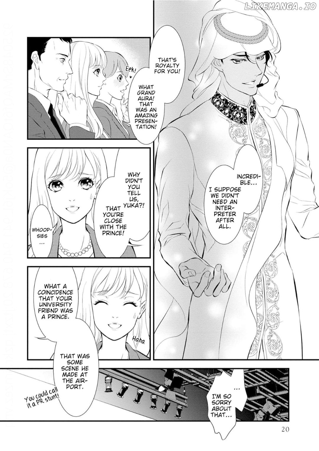 Gouman Sheikh no Propose - Shoujo wo Sasageta Kare wa Oujisama deshita Chapter 1 - page 19