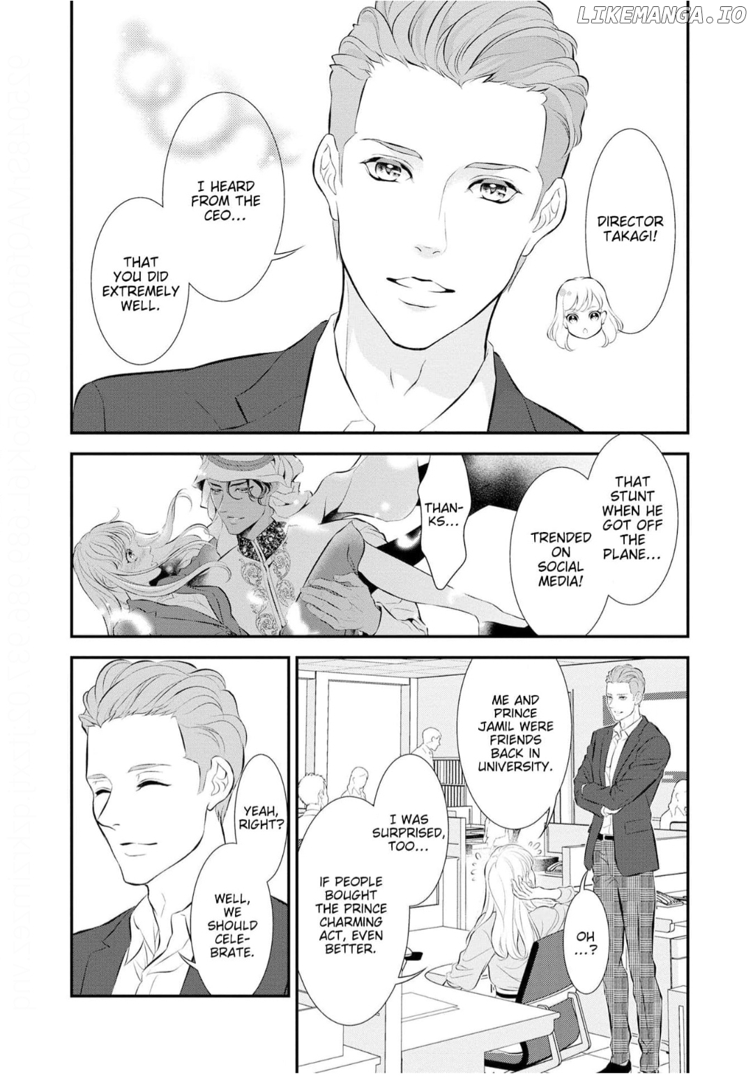Gouman Sheikh no Propose - Shoujo wo Sasageta Kare wa Oujisama deshita Chapter 2 - page 33