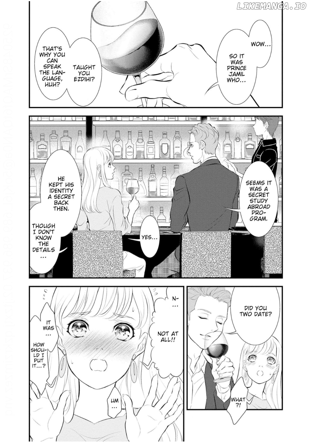 Gouman Sheikh no Propose - Shoujo wo Sasageta Kare wa Oujisama deshita Chapter 2 - page 35