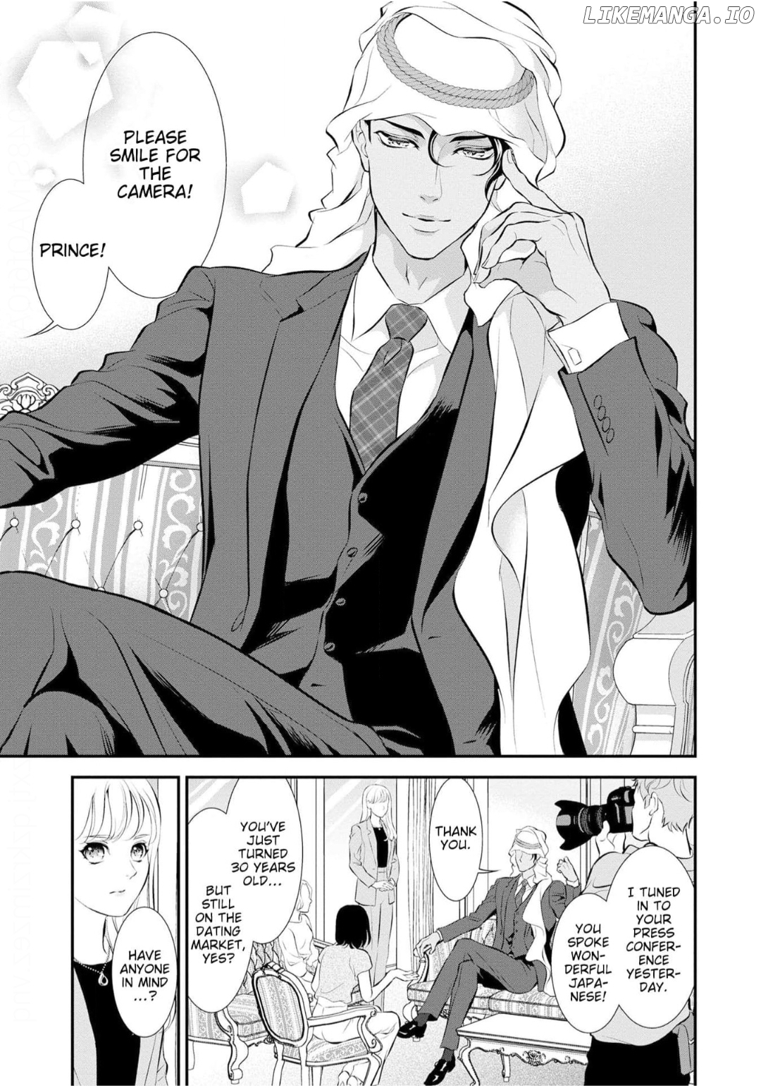 Gouman Sheikh no Propose - Shoujo wo Sasageta Kare wa Oujisama deshita Chapter 2 - page 9