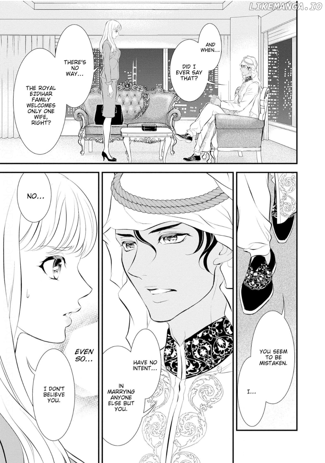 Gouman Sheikh no Propose - Shoujo wo Sasageta Kare wa Oujisama deshita Chapter 3 - page 23