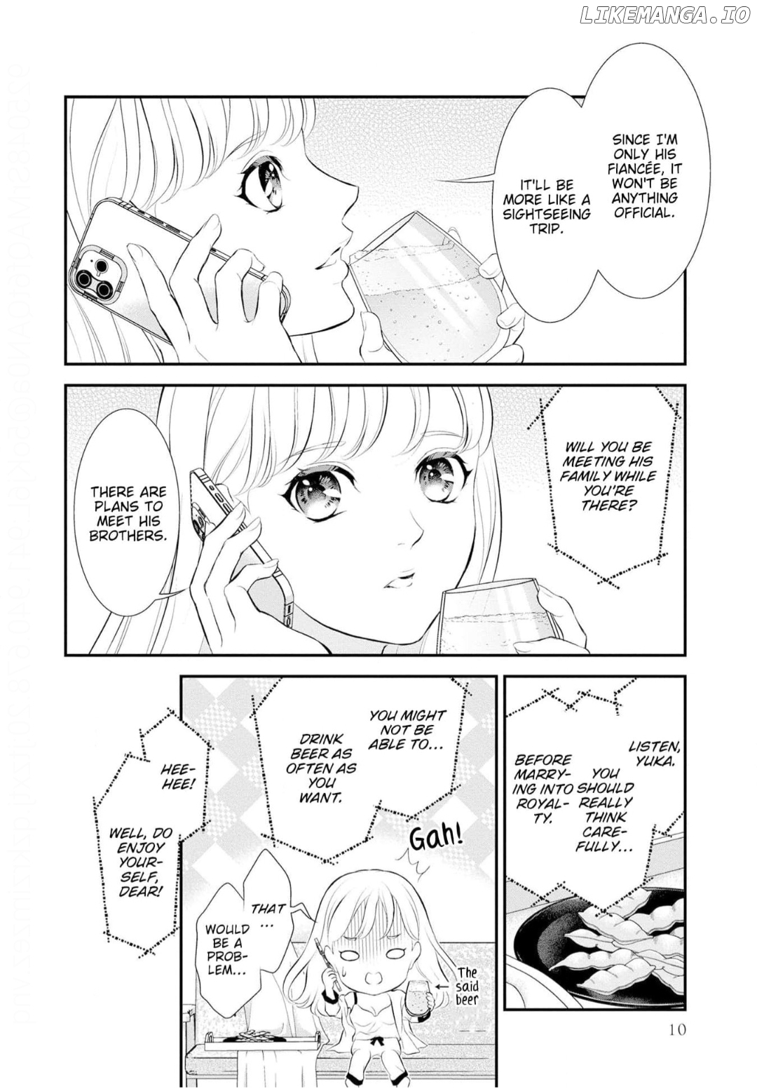 Gouman Sheikh no Propose - Shoujo wo Sasageta Kare wa Oujisama deshita Chapter 4 - page 8