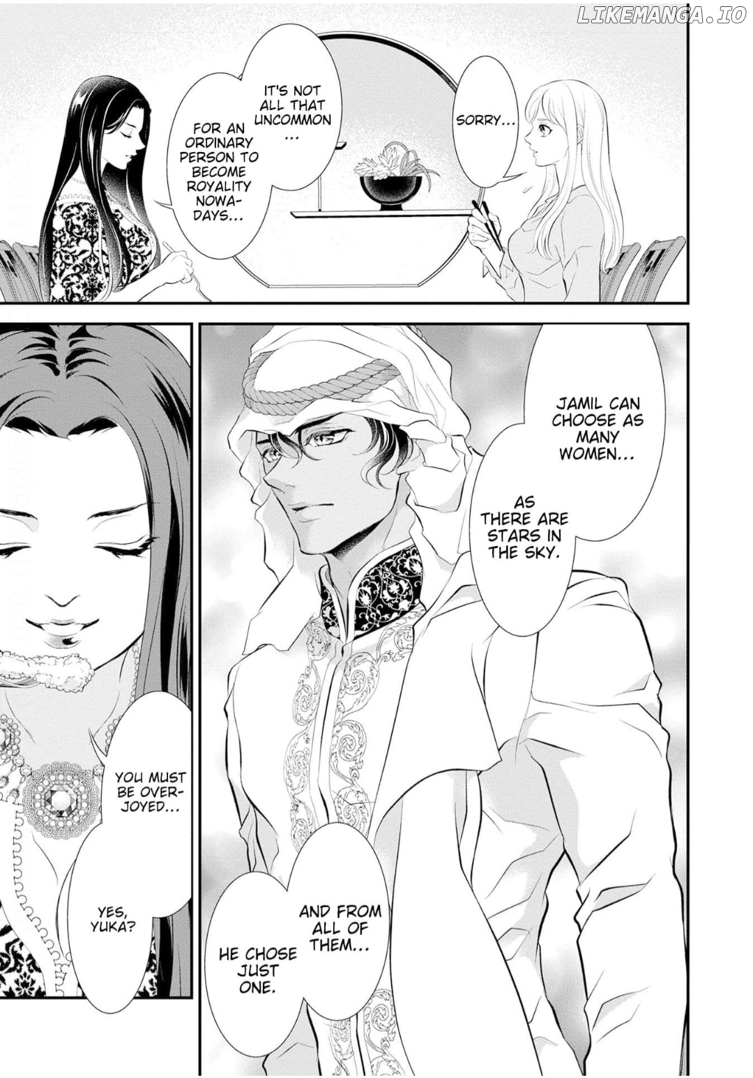 Gouman Sheikh no Propose - Shoujo wo Sasageta Kare wa Oujisama deshita Chapter 5 - page 11