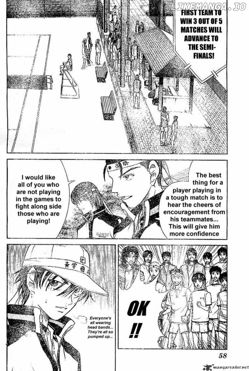 Prince of Tennis chapter 163 - page 4
