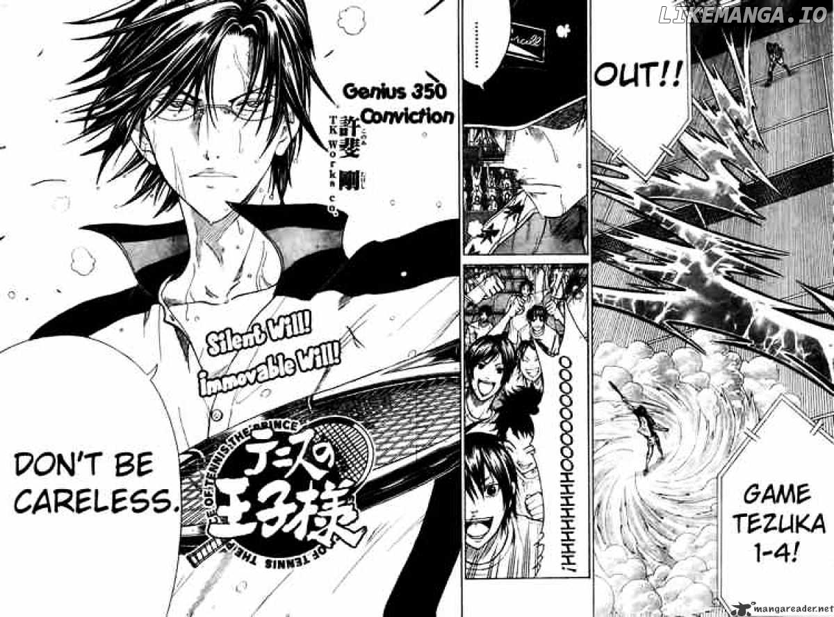 Prince of Tennis chapter 350 - page 2