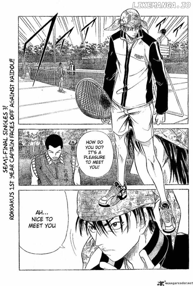 Prince of Tennis chapter 180 - page 1