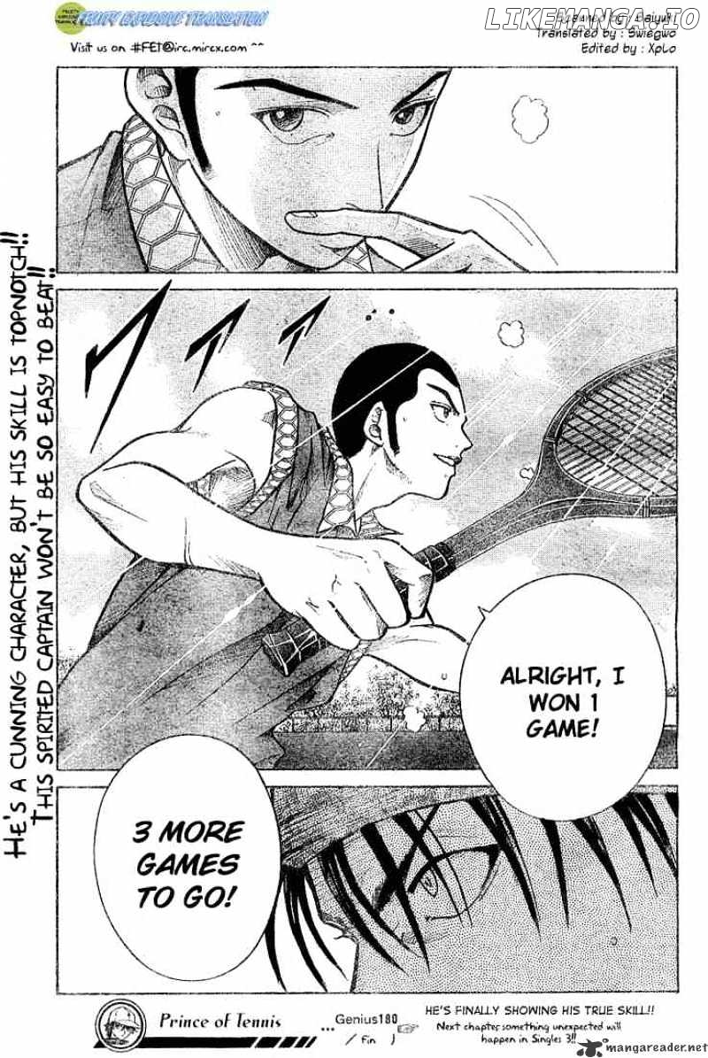 Prince of Tennis chapter 180 - page 17