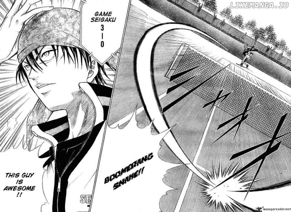 Prince of Tennis chapter 180 - page 6