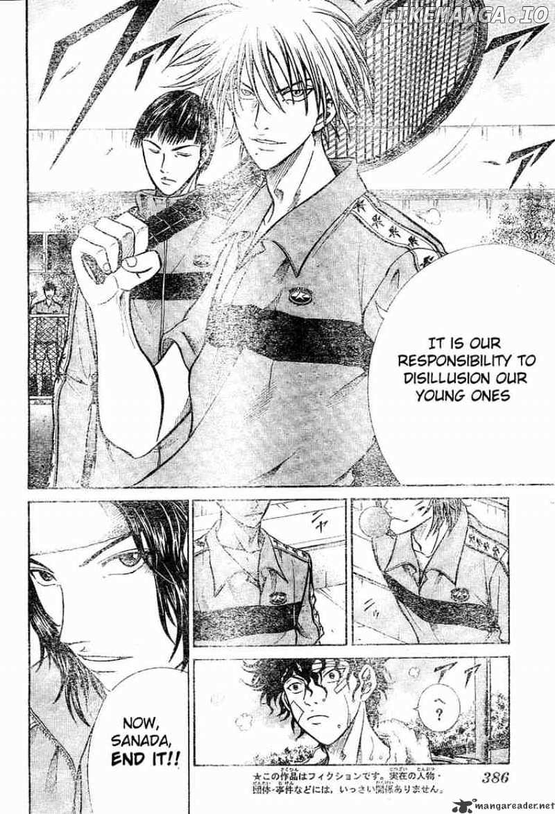 Prince of Tennis chapter 339 - page 2