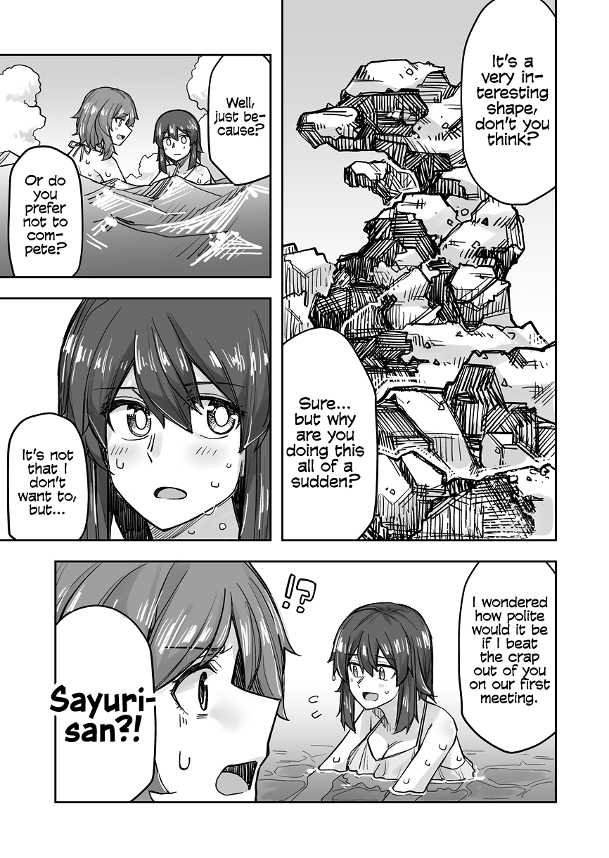 While Cross-Dressing, I Was Hit On By A Handsome Guy! chapter 64 - page 1