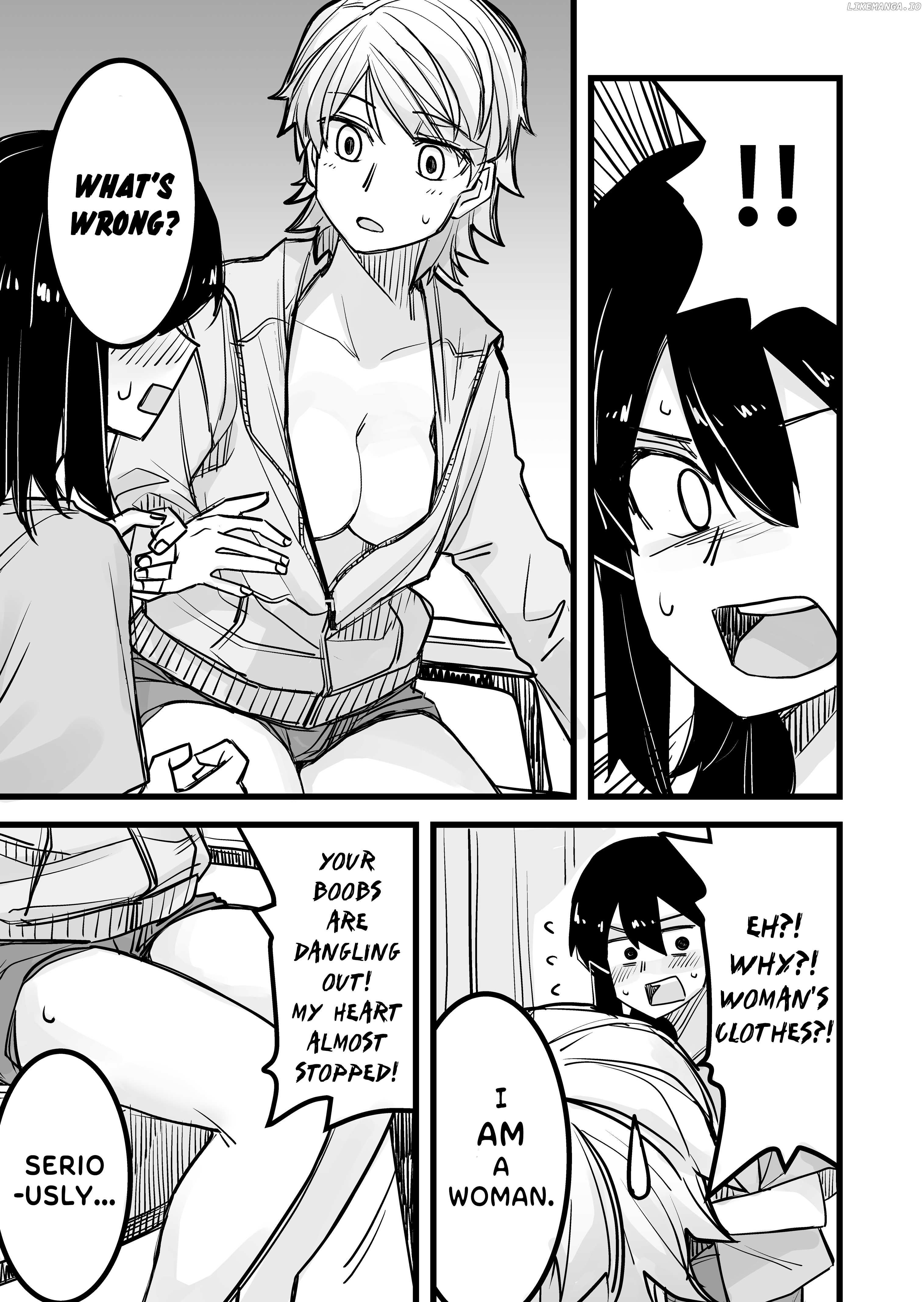 While Cross-Dressing, I Was Hit On By A Handsome Guy! chapter 14 - page 3