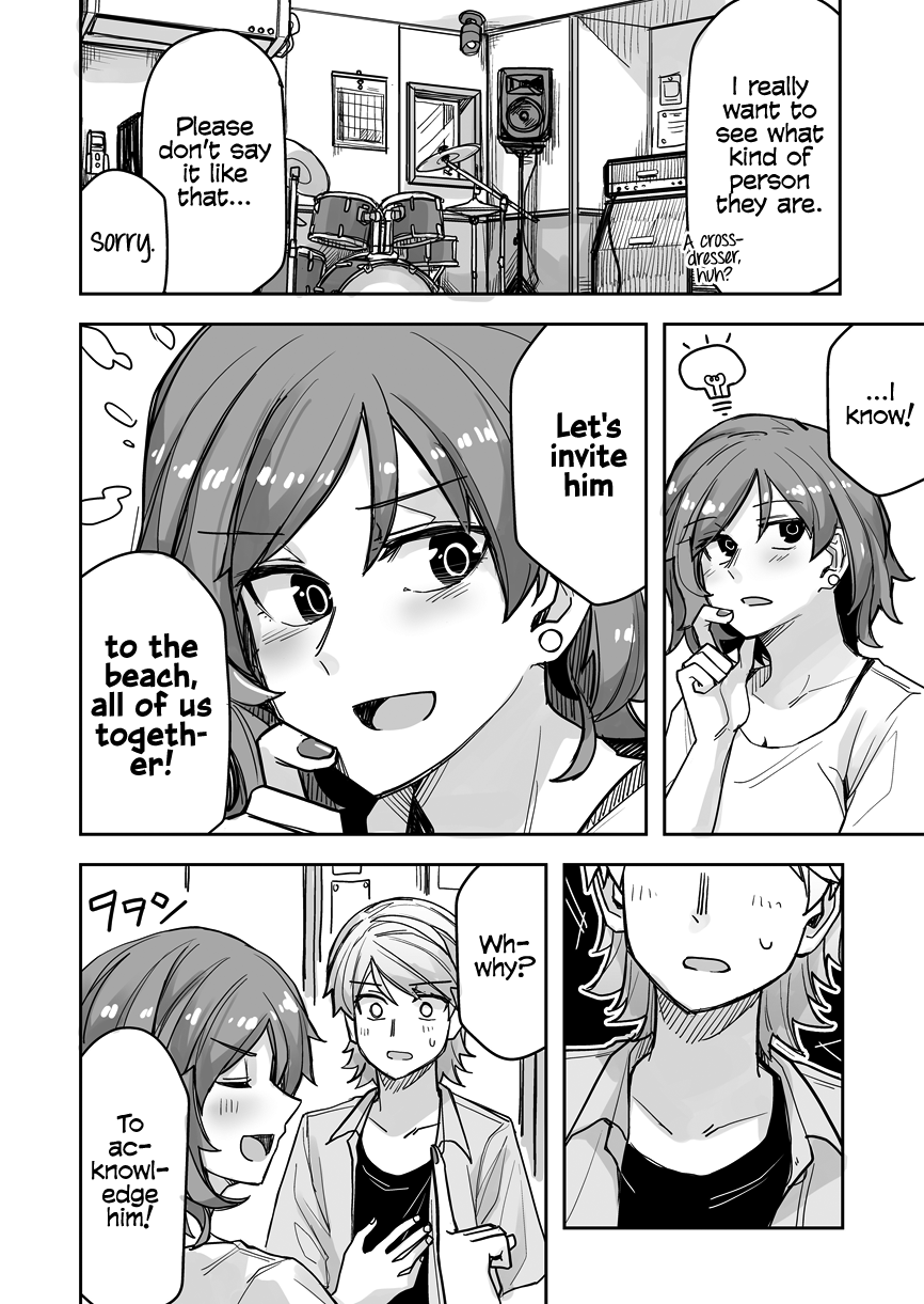 While Cross-Dressing, I Was Hit On By A Handsome Guy! chapter 55 - page 2