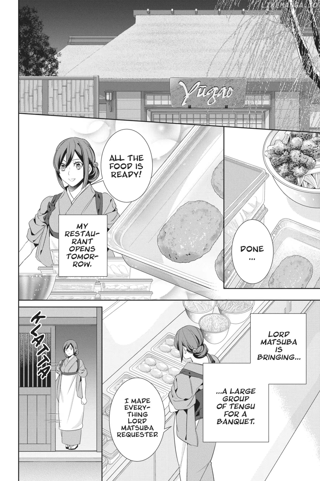 Kakuriyo no Yadomeshi: Ayakashi Oyado ni Yomeiri Shimasu. chapter 18 - page 2