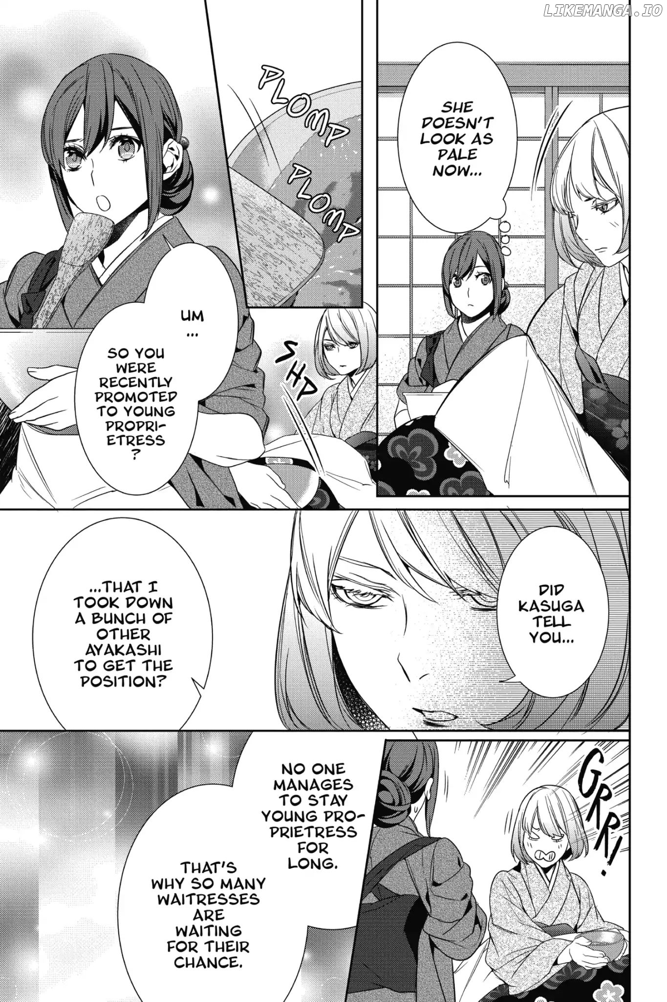 Kakuriyo no Yadomeshi: Ayakashi Oyado ni Yomeiri Shimasu. chapter 10 - page 33