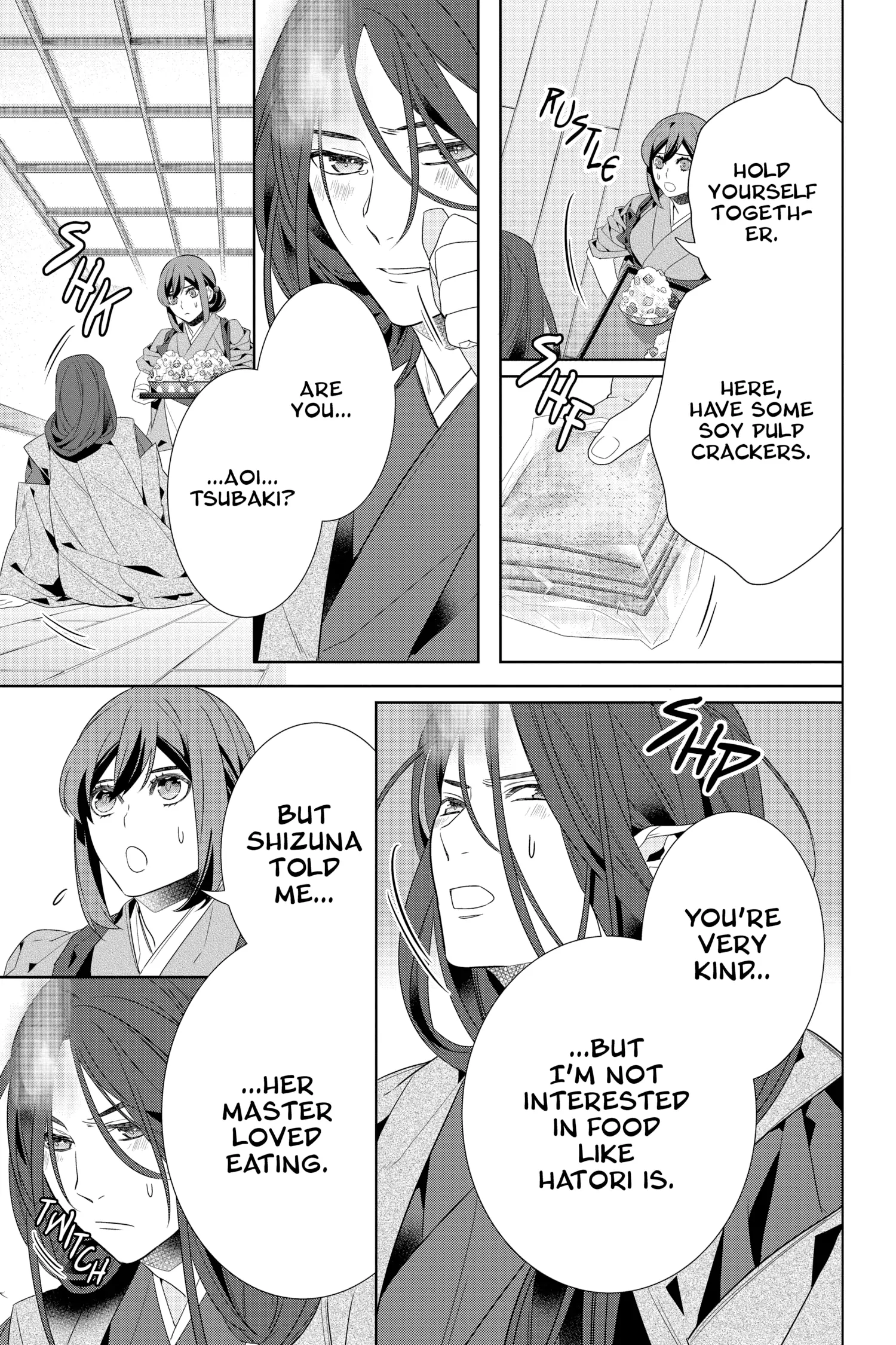 Kakuriyo no Yadomeshi: Ayakashi Oyado ni Yomeiri Shimasu. chapter 47 - page 21