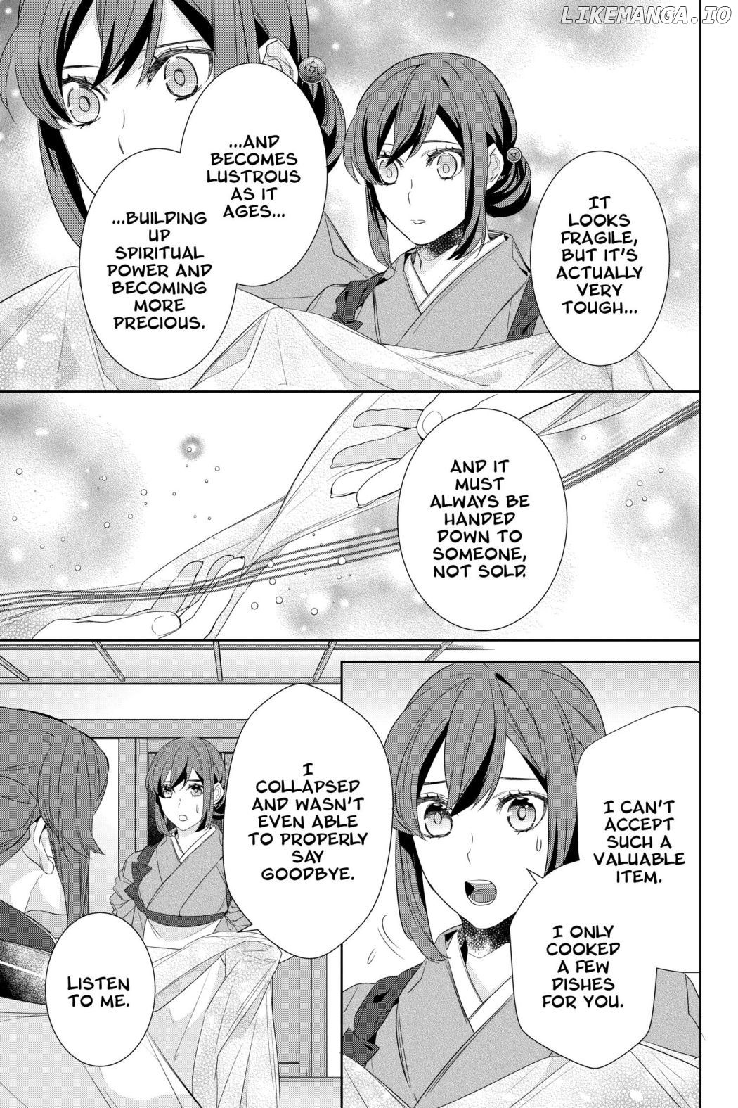 Kakuriyo no Yadomeshi: Ayakashi Oyado ni Yomeiri Shimasu. chapter 32 - page 3
