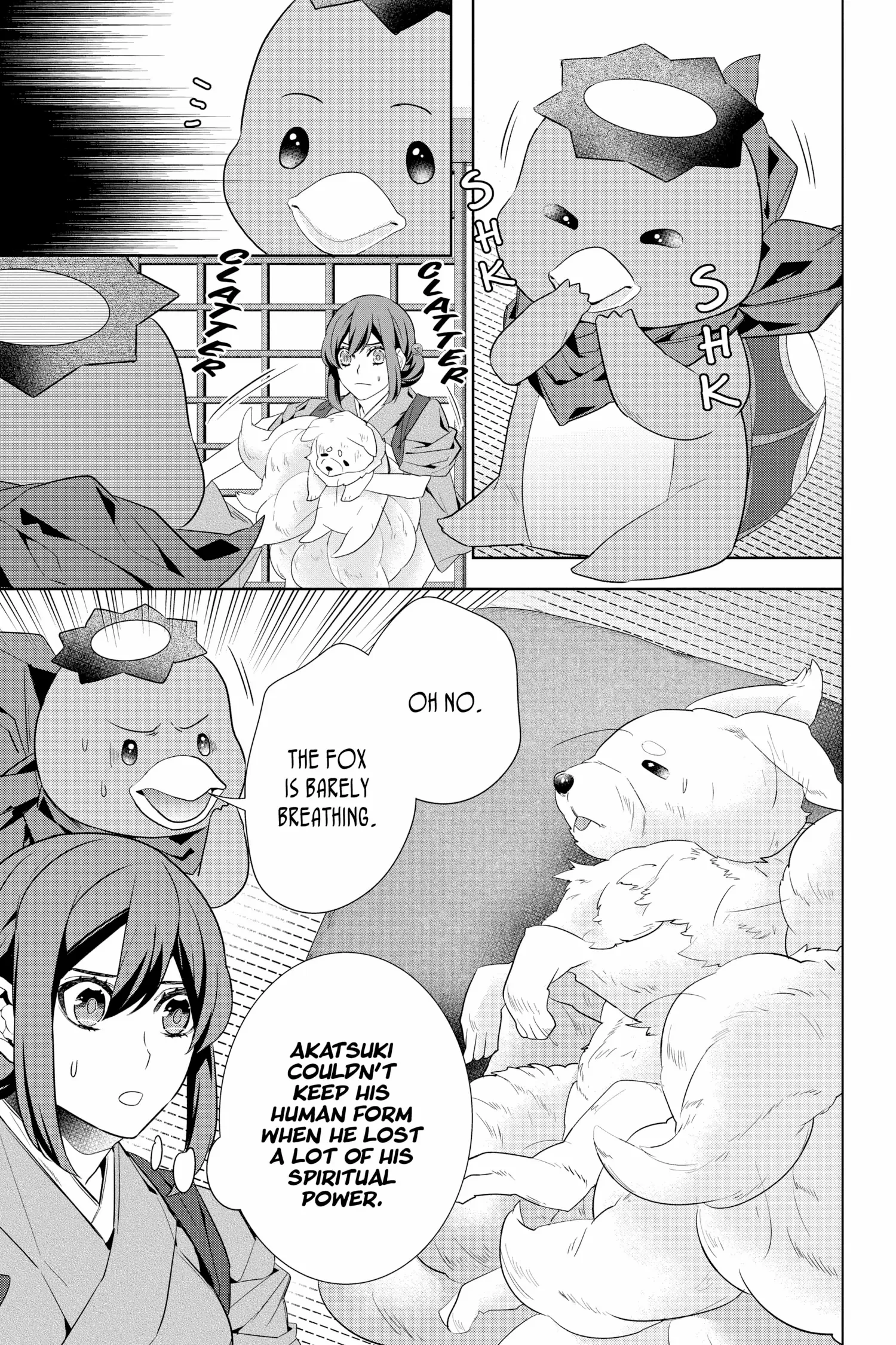 Kakuriyo no Yadomeshi: Ayakashi Oyado ni Yomeiri Shimasu. chapter 48 - page 21