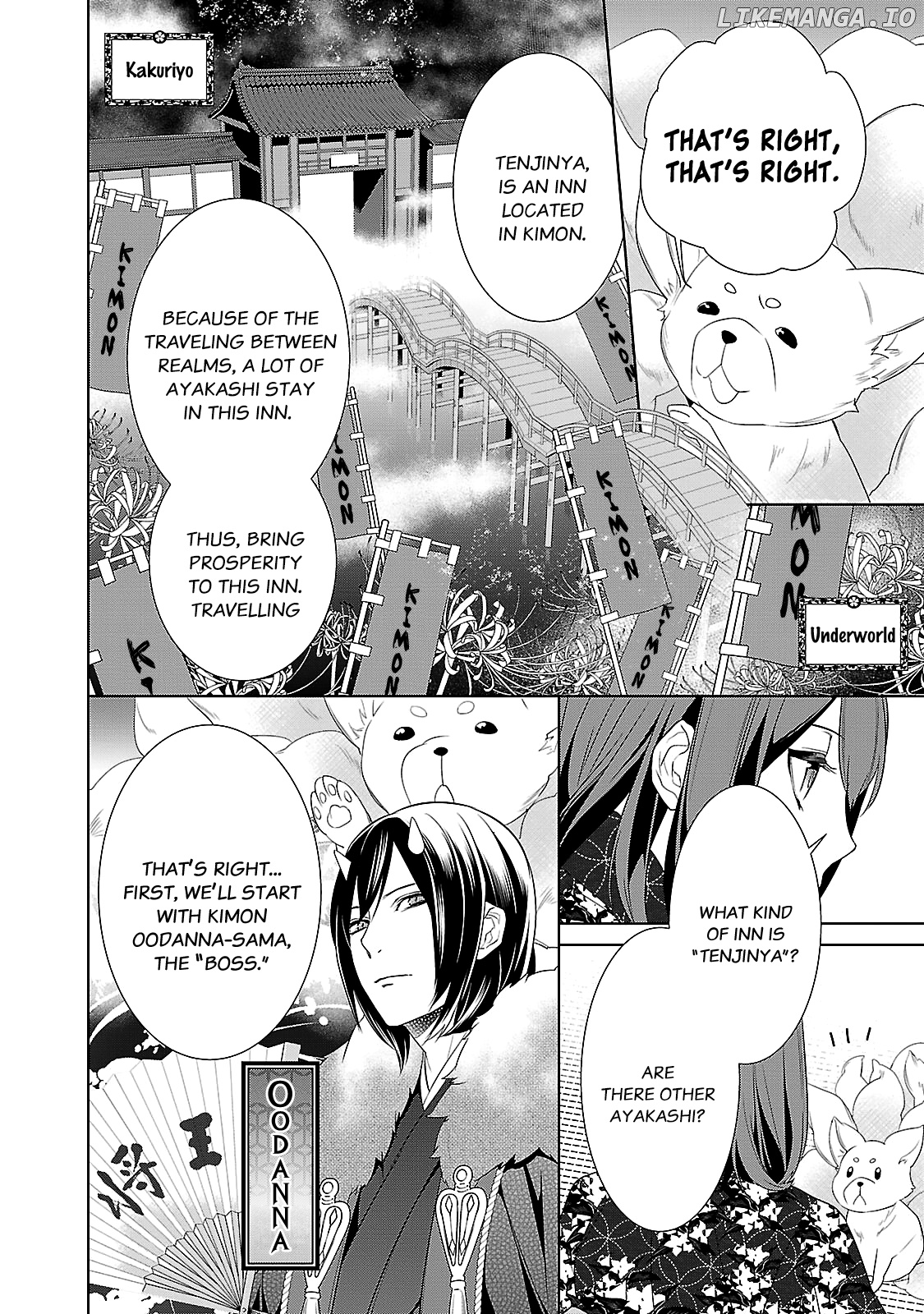 Kakuriyo no Yadomeshi: Ayakashi Oyado ni Yomeiri Shimasu. chapter 3 - page 20
