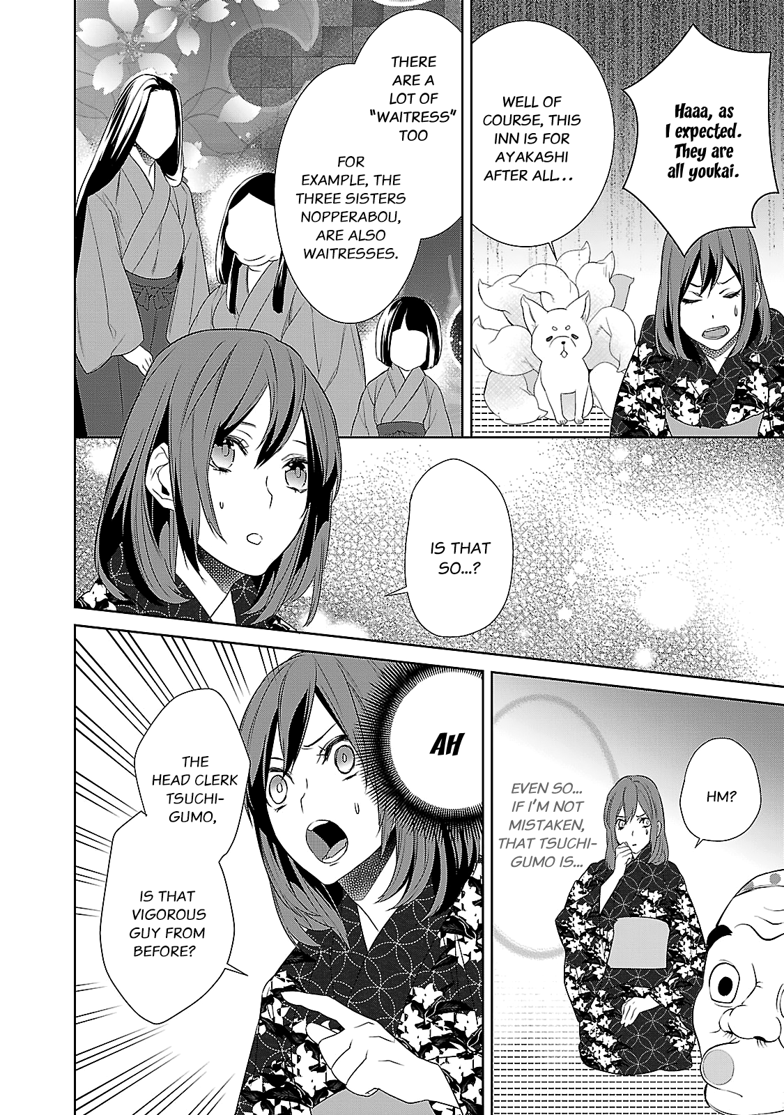 Kakuriyo no Yadomeshi: Ayakashi Oyado ni Yomeiri Shimasu. chapter 3 - page 22