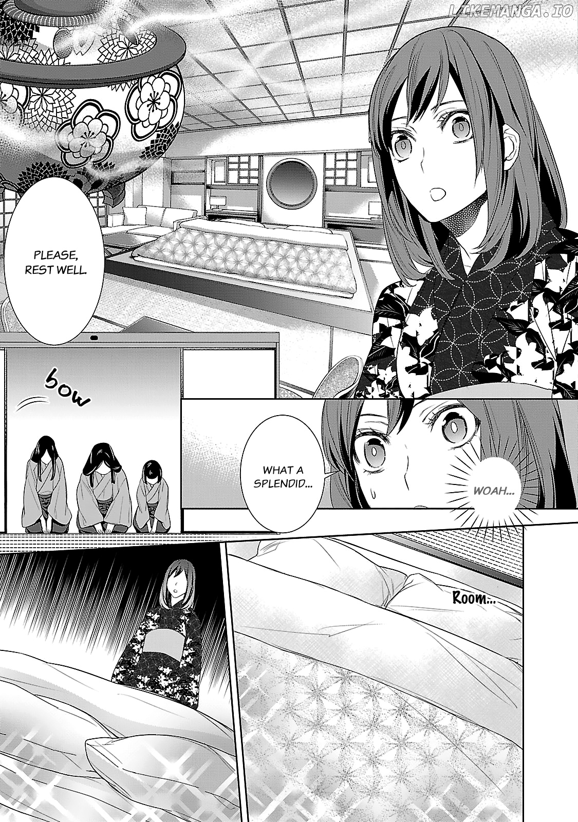 Kakuriyo no Yadomeshi: Ayakashi Oyado ni Yomeiri Shimasu. chapter 3 - page 5