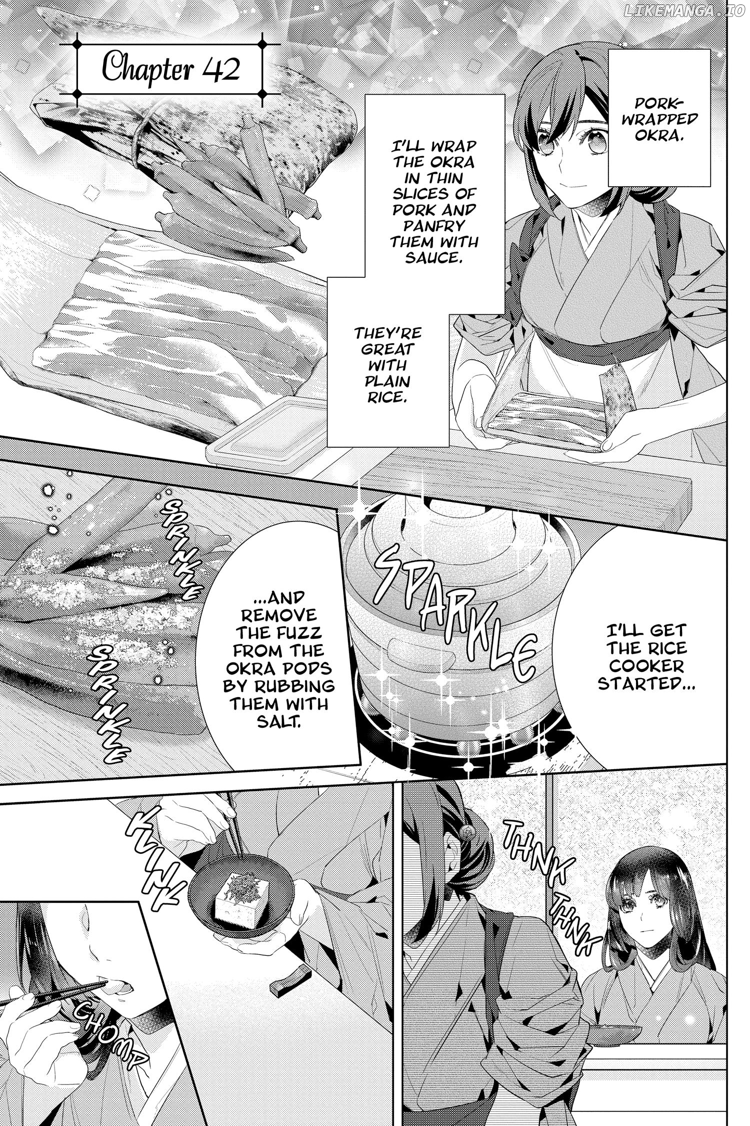 Kakuriyo no Yadomeshi: Ayakashi Oyado ni Yomeiri Shimasu. chapter 42 - page 1
