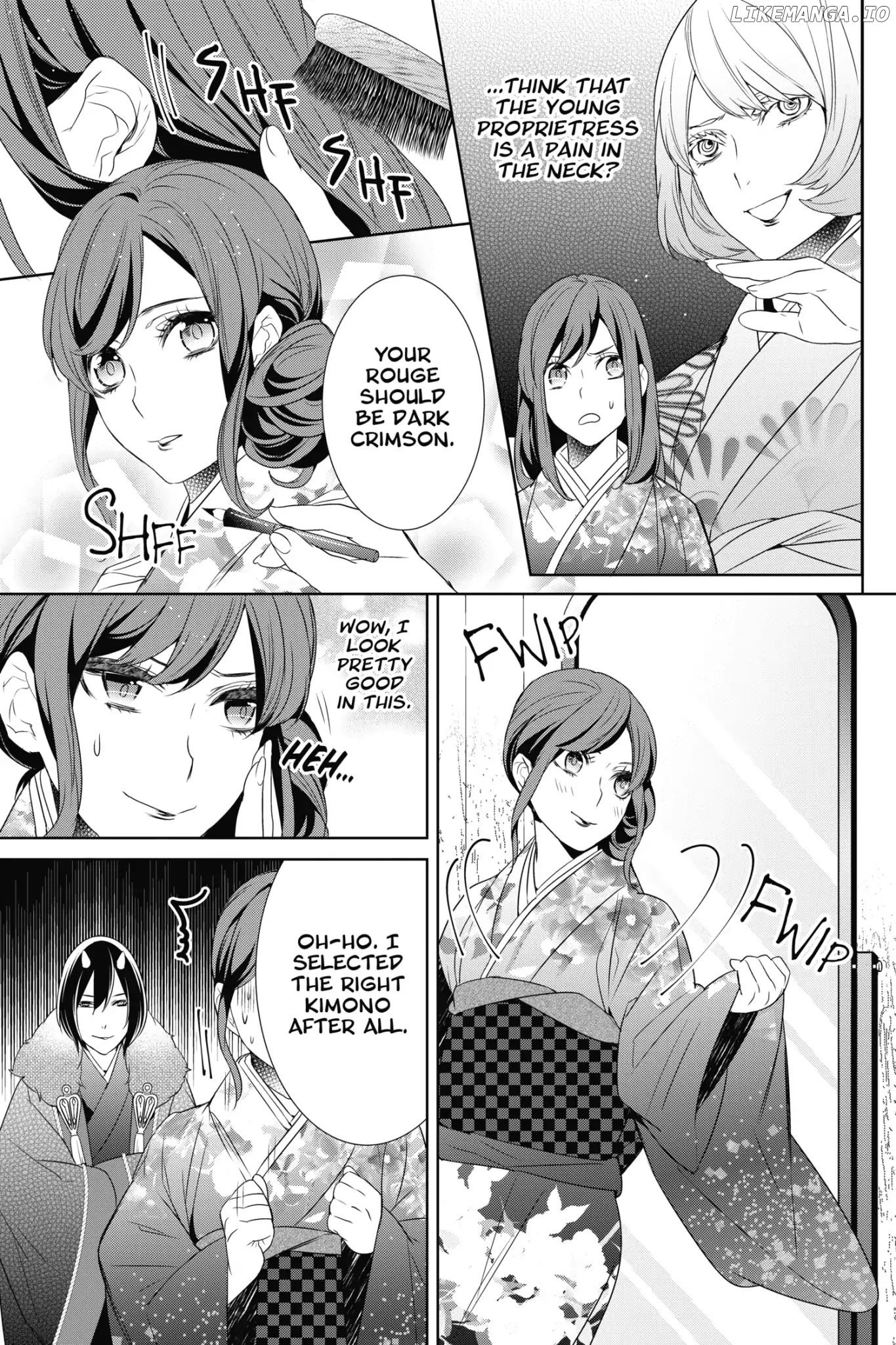 Kakuriyo no Yadomeshi: Ayakashi Oyado ni Yomeiri Shimasu. chapter 8 - page 3