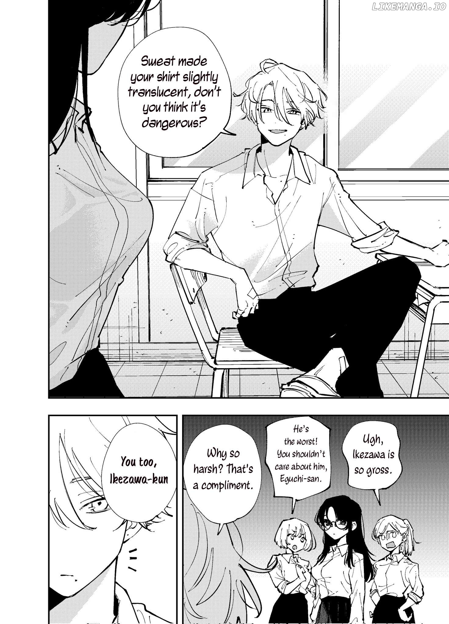 The Person Sitting Next to Me Looking at Me with Perverted Eyes Chapter 1 - page 2