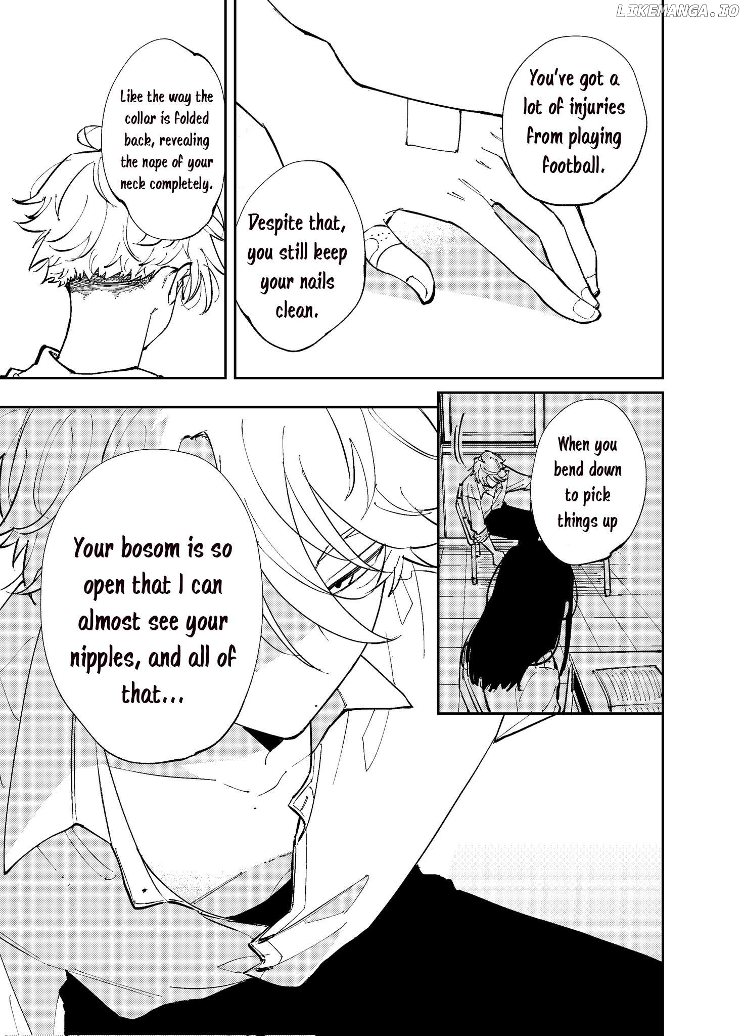 The Person Sitting Next to Me Looking at Me with Perverted Eyes Chapter 1 - page 3