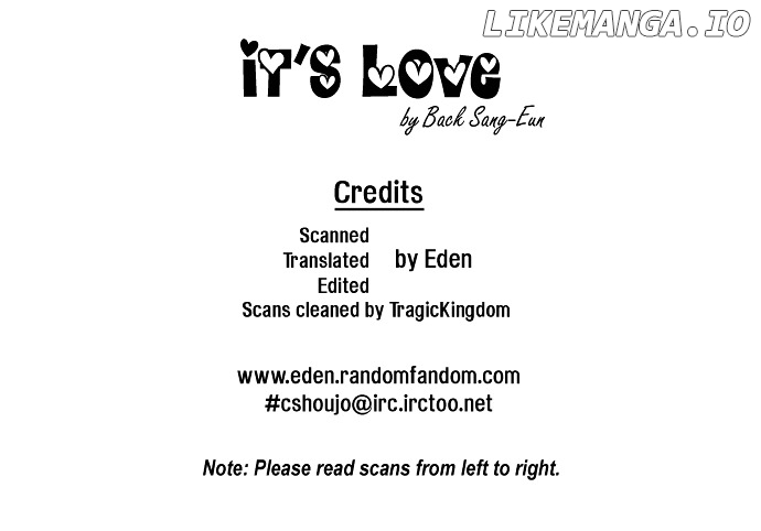 It's Love chapter 4 - page 1