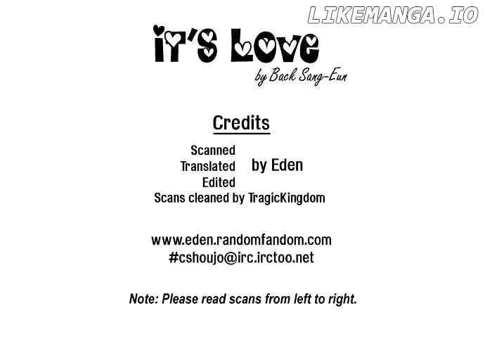 It's Love chapter 3 - page 1