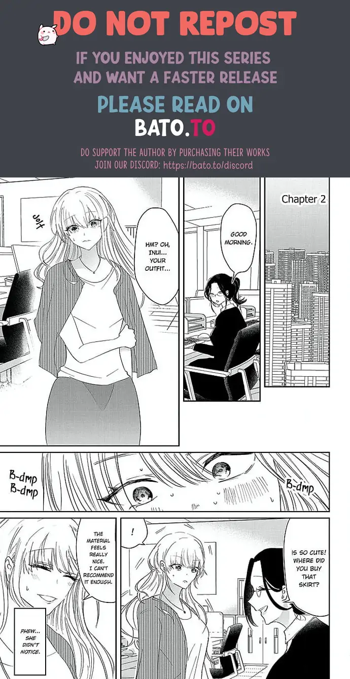 Kowamote Kouhai ga Ichinichi Ikkai Suki tte Itte Kuru (Official) Chapter 2 - page 1