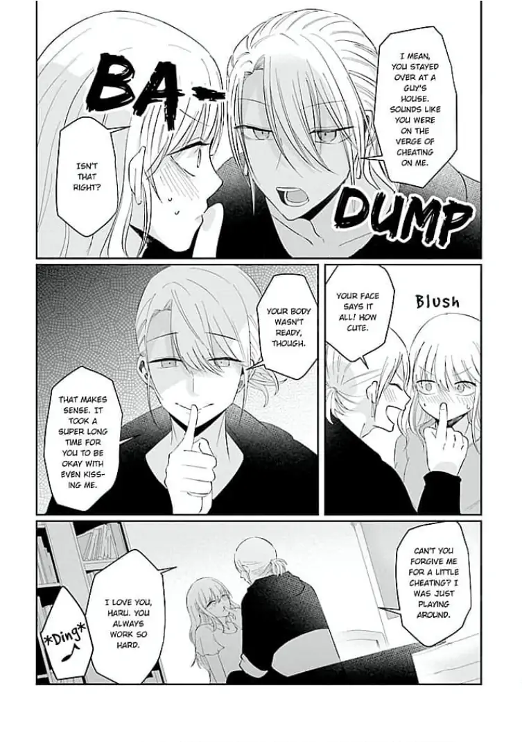 Kowamote Kouhai ga Ichinichi Ikkai Suki tte Itte Kuru (Official) Chapter 9 - page 7